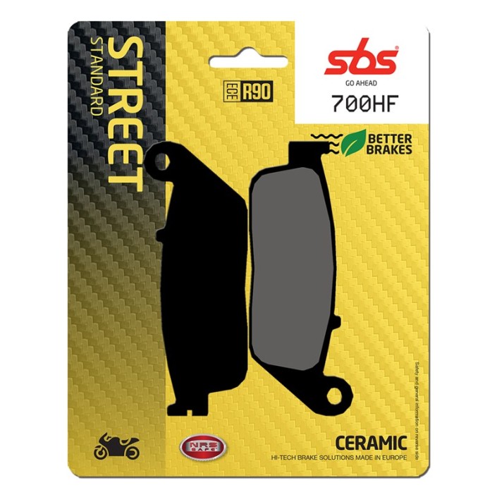 SBS - placute frana 700HF - Street [Ceramic]