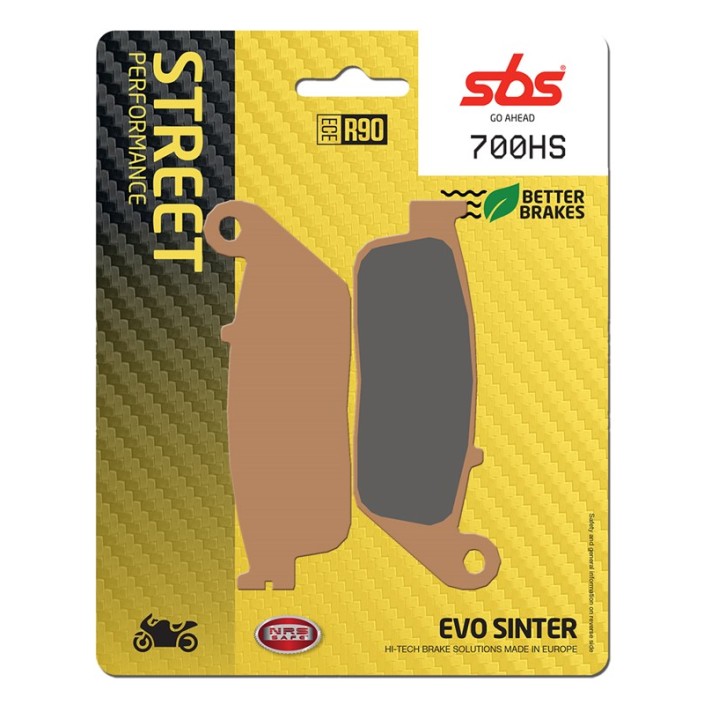 SBS - placute frana 700HS - Street [Sinter]