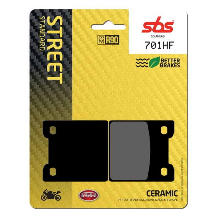 SBS - placute frana 701HF - Street [Ceramic]