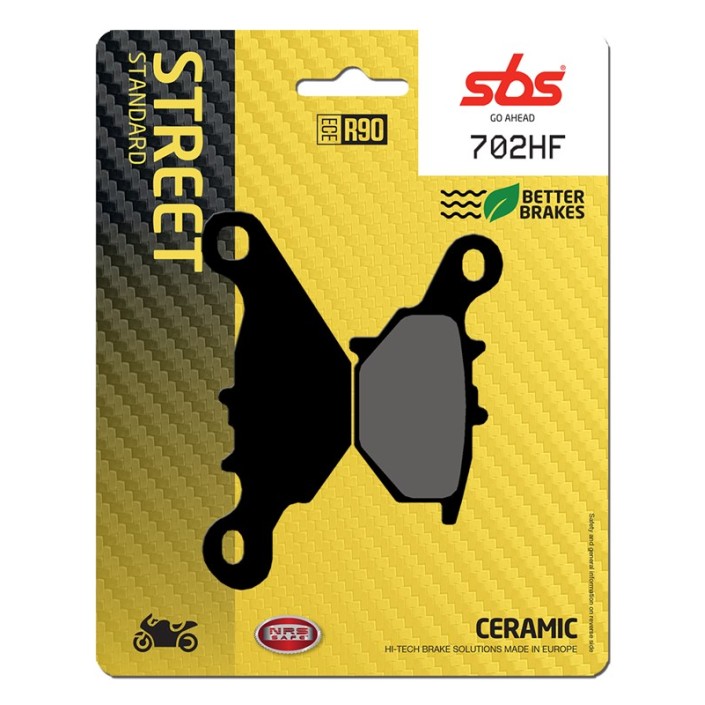 SBS - placute frana 702HF - Street [Ceramic]