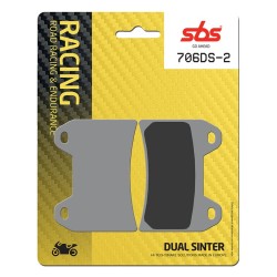 SBS - placute frana 706DS-2 - Racing [Dual Sinter]