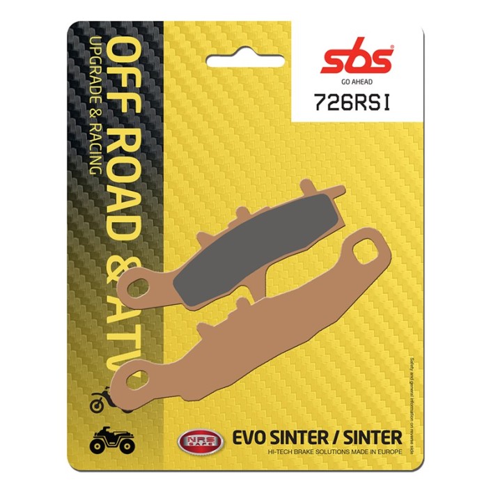 SBS - placute frana 726RSI - Offroad & ATV [Evo Sinter / Sinter]