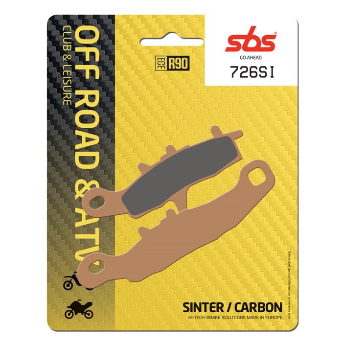 SBS - placute frana 726SI - Offroad & ATV [Sinter / Carbon]
