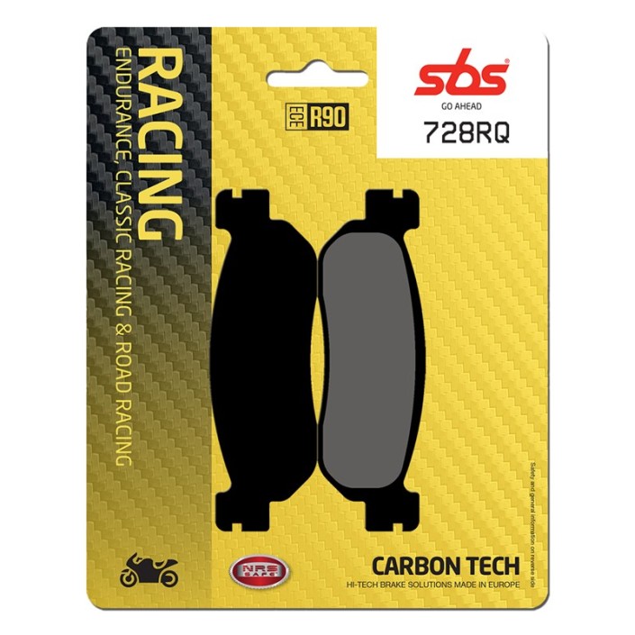SBS - placute frana 728RQ - Racing [Carbon Tech]