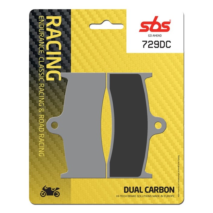 SBS - placute frana 729DC - Racing [Dual Carbon]
