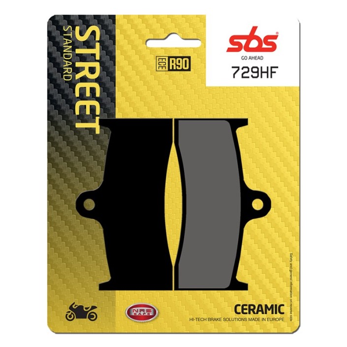 SBS - placute frana 729HF - Street [Ceramic]
