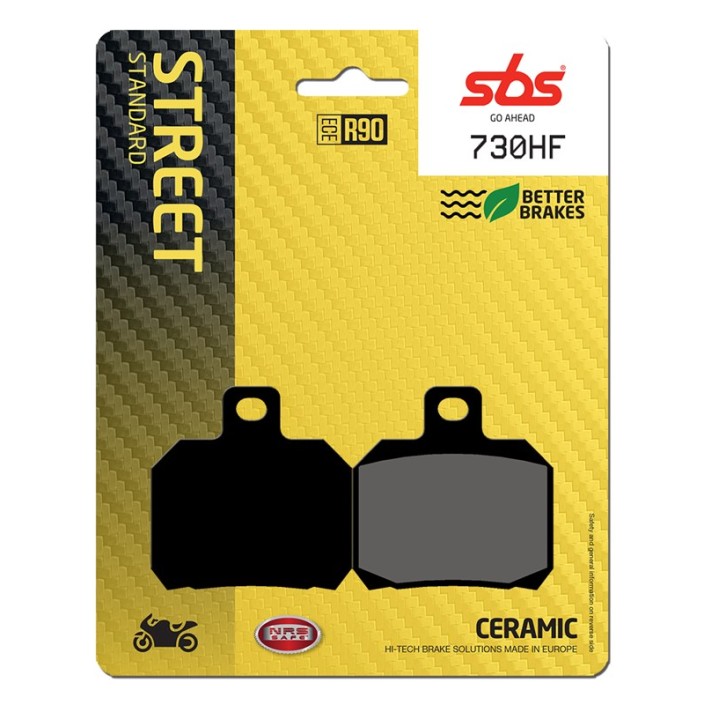 SBS - placute frana 730HF [157HF] - Street [Ceramic]