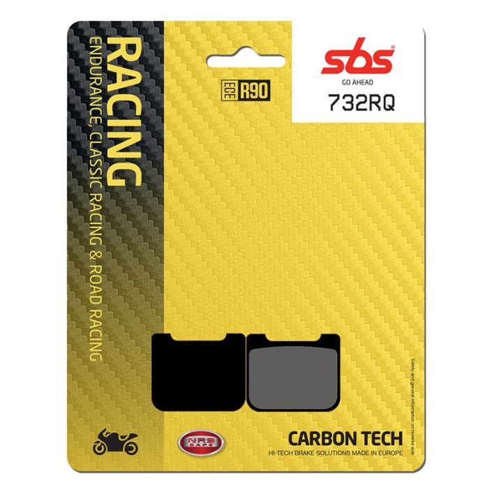 SBS - placute frana 732RQ - Racing [Carbon Tech]