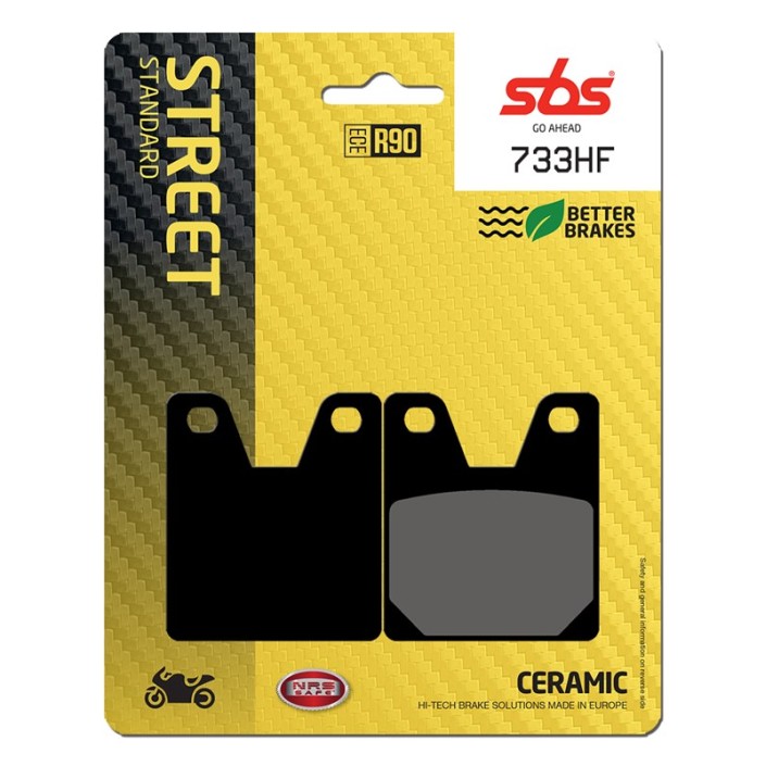 SBS - placute frana 733HF - Street [Ceramic]