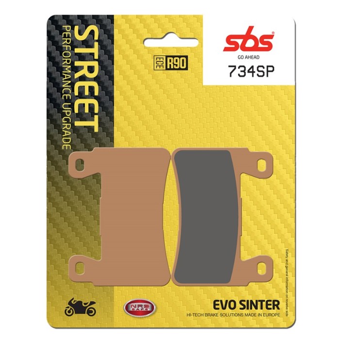 SBS - placute frana 734SP - Street [Evo Sinter]