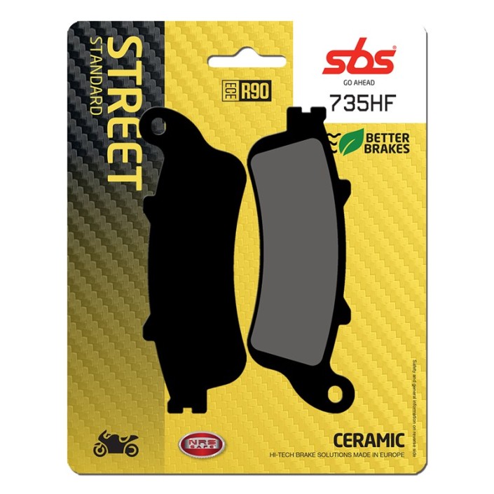 SBS - placute frana 735HF - Street [Ceramic]