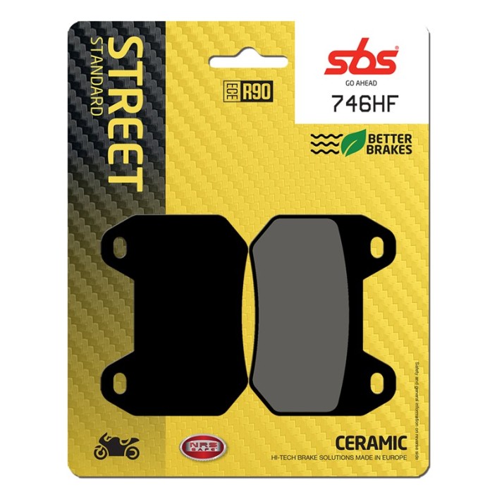 SBS - placute frana 746HF - Street [Ceramic]