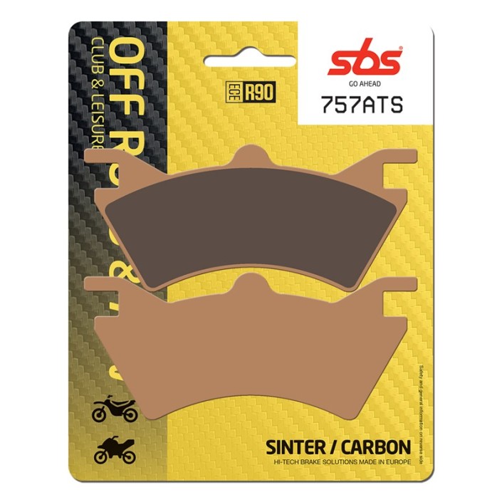 SBS - placute frana 757ATS - Offroad & ATV [Sinter / Carbon]