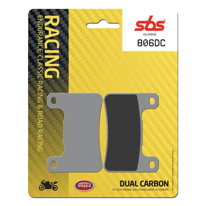 SBS - placute frana 806DC - Racing [Dual Carbon]