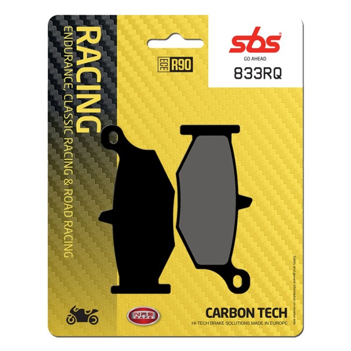 SBS - placute frana 833RQ - Racing [Carbon Tech]