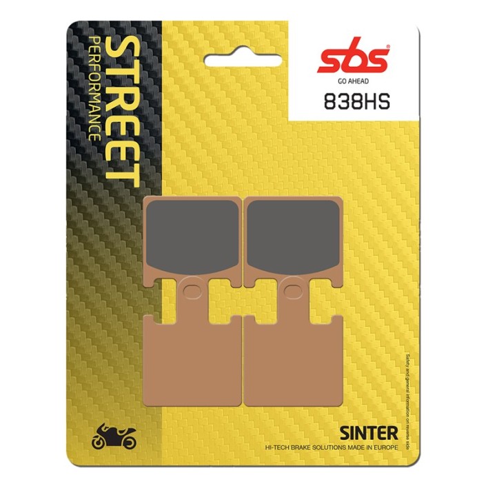 SBS - placute frana 838HS - Street [Sinter]