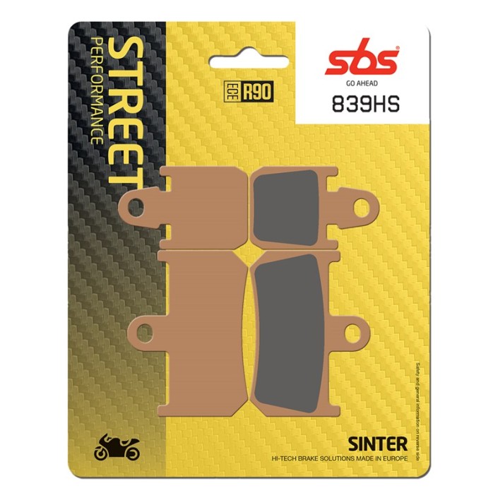SBS - placute frana 839HS - Street [Sinter]
