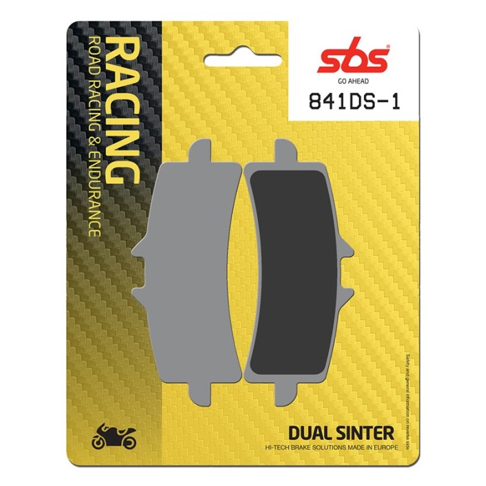 SBS - placute frana 841DS-1 - Racing [Dual Sinter]