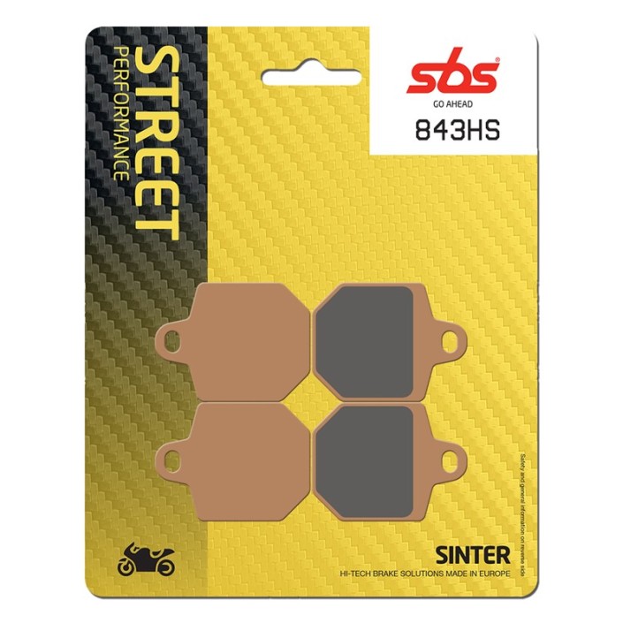 SBS - placute frana 843HS - Street [Sinter]