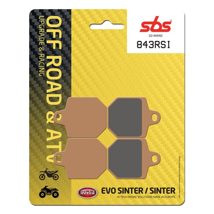 SBS - placute frana 843RSI - Offroad & ATV [Evo Sinter / Sinter]