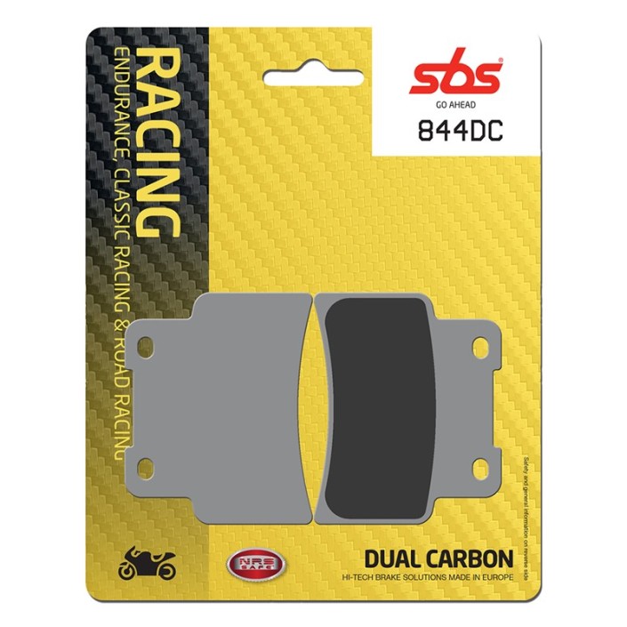 SBS - placute frana 844DC - Racing [Dual Carbon]