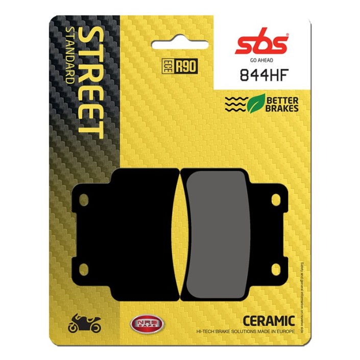SBS - placute frana 844HF - Street [Ceramic]