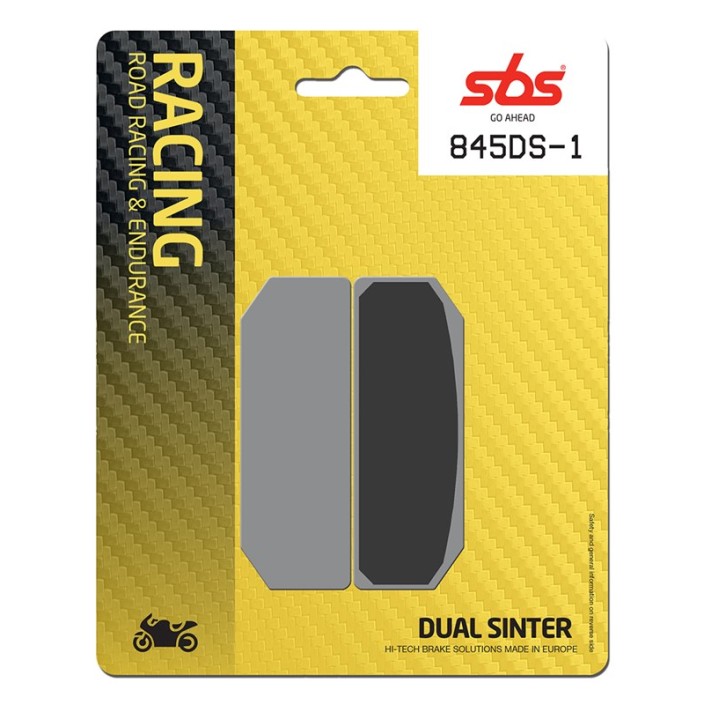 SBS - placute frana 845DS-1 - Racing [Dual Sinter]