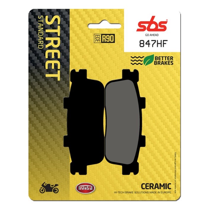 SBS - placute frana 847HF - Street [Ceramic]