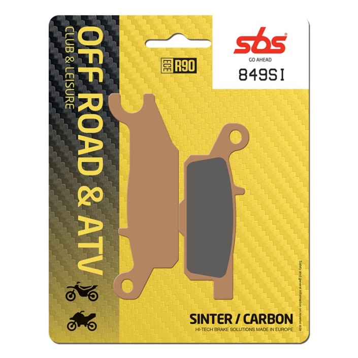 SBS - placute frana 849SI - Offroad & ATV [Sinter / Carbon]