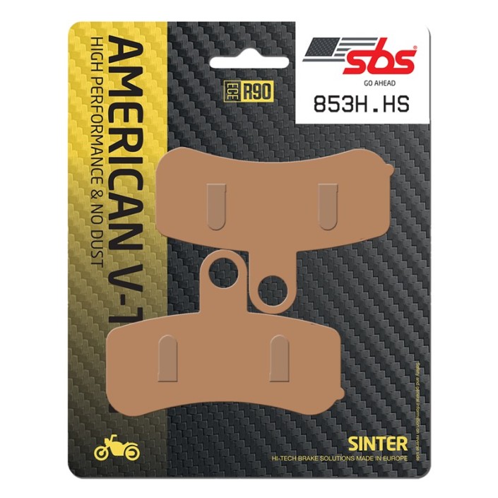 SBS - placute frana 853H.HS - American V-Twin [Sinter]