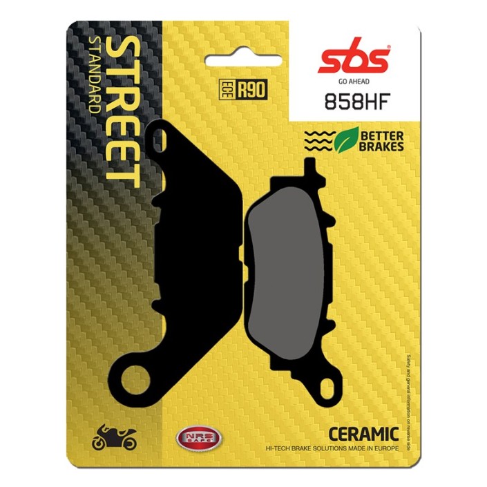 SBS - placute frana 858HF - Street [Ceramic]