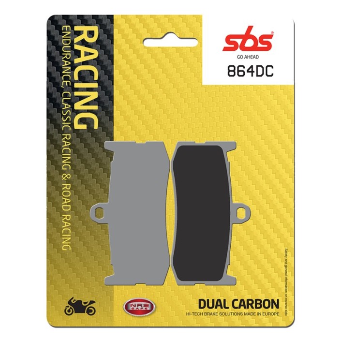 SBS - placute frana 864DC - Racing [Dual Carbon]