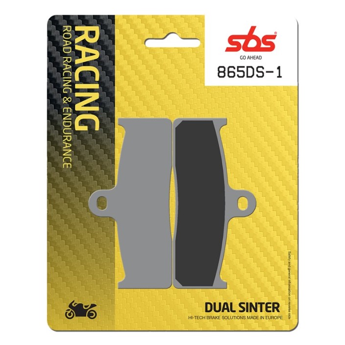SBS - placute frana 865DS-1 - Racing [Dual Sinter]