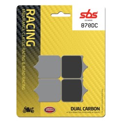 SBS - placute frana 870DC - Racing [Dual Carbon]