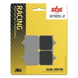 SBS - placute frana 870DS-2 - Racing [Dual Sinter]
