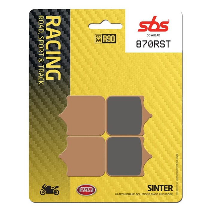 SBS - placute frana 870RST - Racing / Trackday [Sinter]