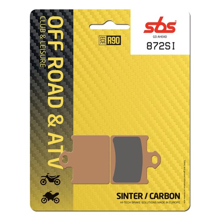 SBS - placute frana 872SI - Offroad & ATV [Sinter / Carbon]