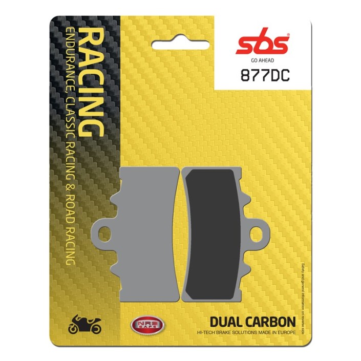 SBS - placute frana 877DC - Racing [Dual Carbon]