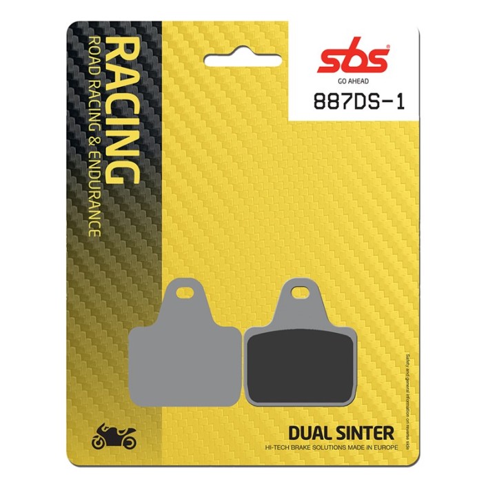 SBS - placute frana 887DS-1 - Racing [Dual Sinter]