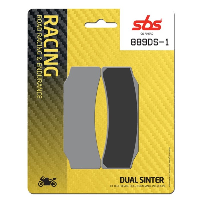 SBS - placute frana 889DS-1 - Racing [Dual Sinter]