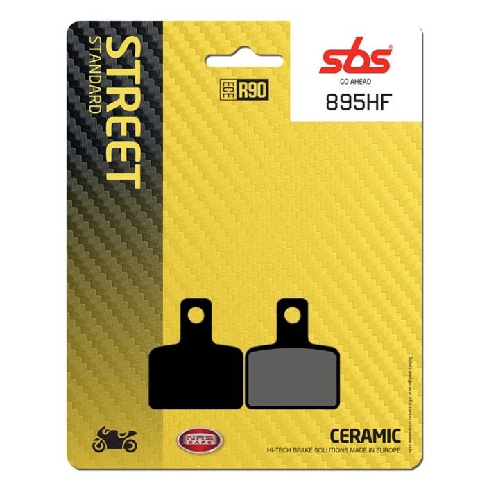 SBS - placute frana 895HF - Street [Ceramic]