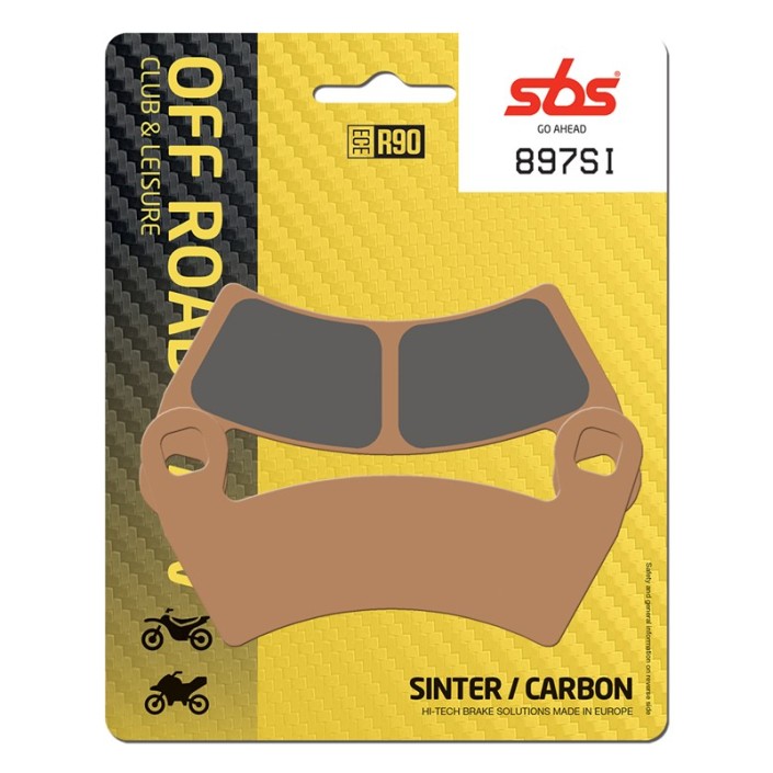 SBS - placute frana 897SI - Offroad & ATV [Sinter / Carbon]