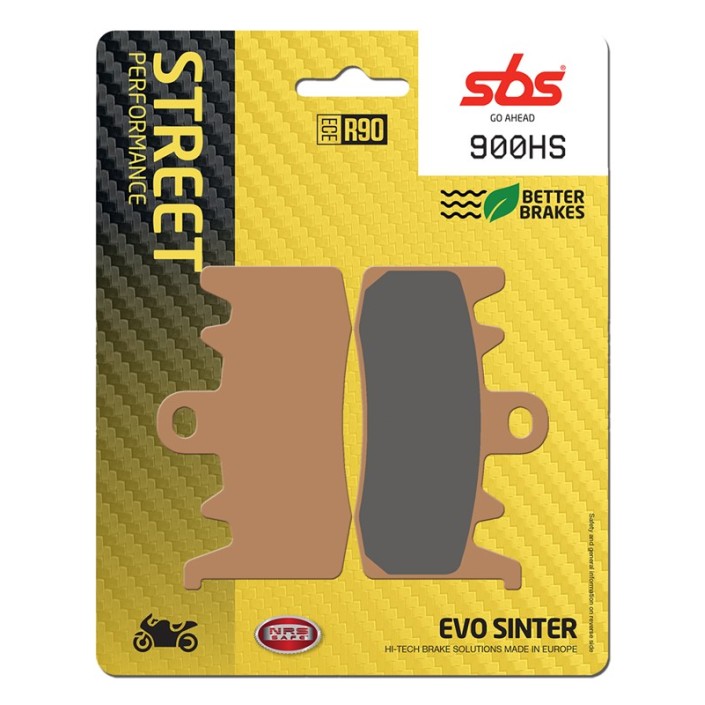SBS - placute frana 900HS - Street [Sinter]