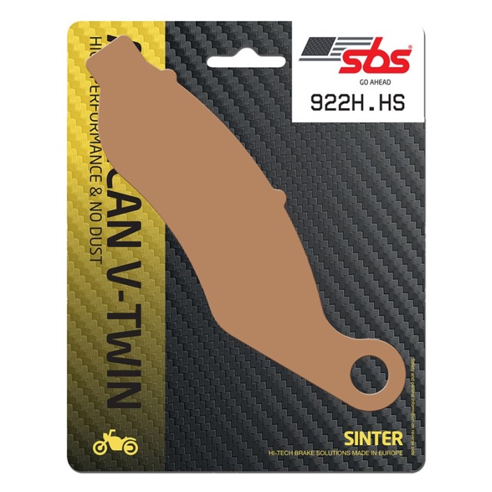 SBS - placute frana 922H.HS - American V-Twin [Sinter]