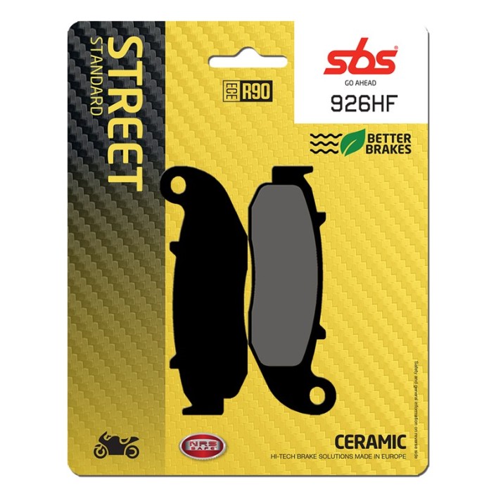 SBS - placute frana 926HF - Street [Ceramic]
