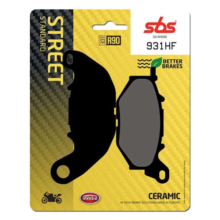 SBS - placute frana 931HF - Street [Ceramic]