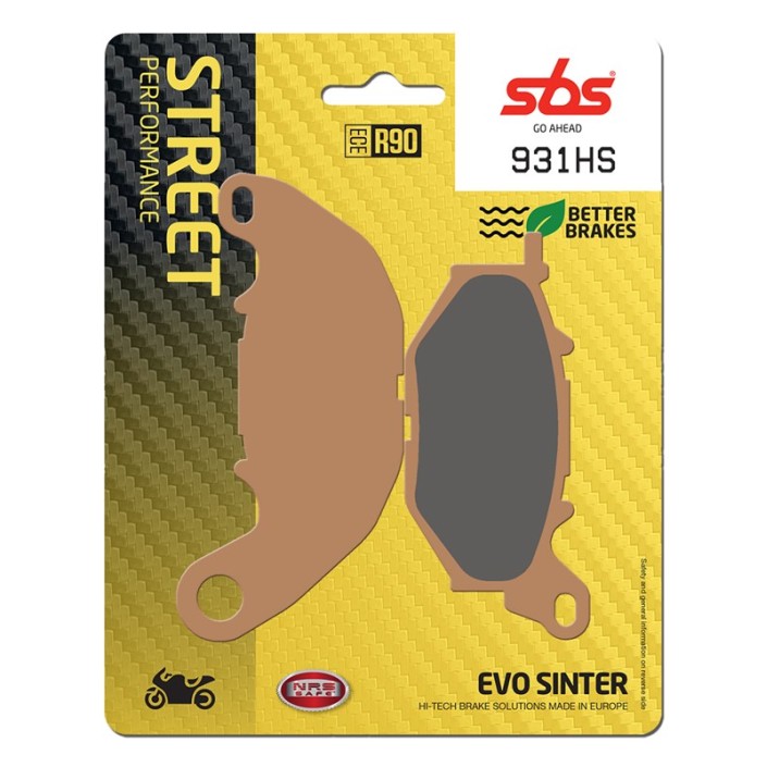 SBS - placute frana 931HS - Street [Sinter]