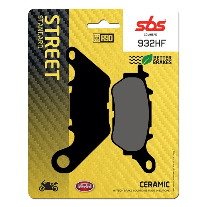 SBS - placute frana 932HF - Street [Ceramic]