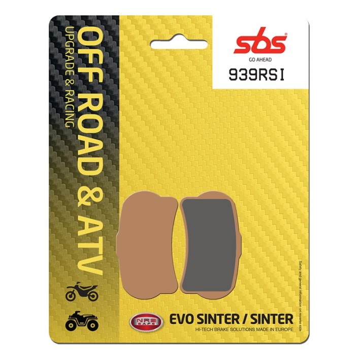 SBS - placute frana 939RSI - Offroad & ATV [Evo Sinter / Sinter]