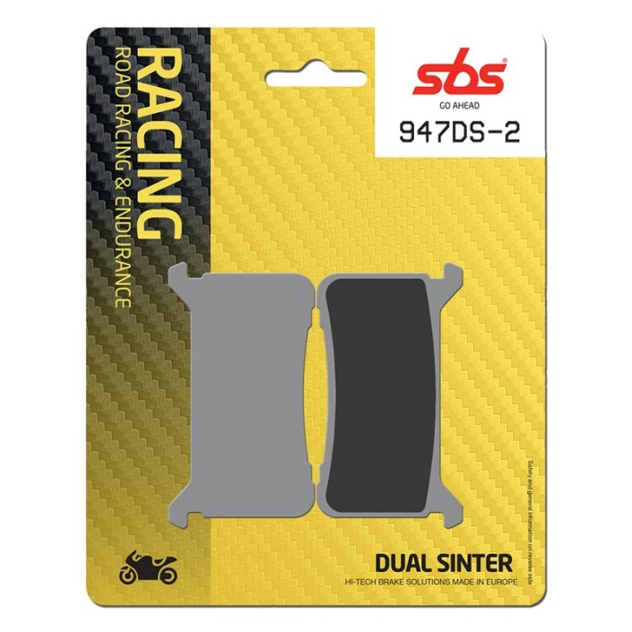 SBS - placute frana 947DS-2 - Racing [Dual Sinter]